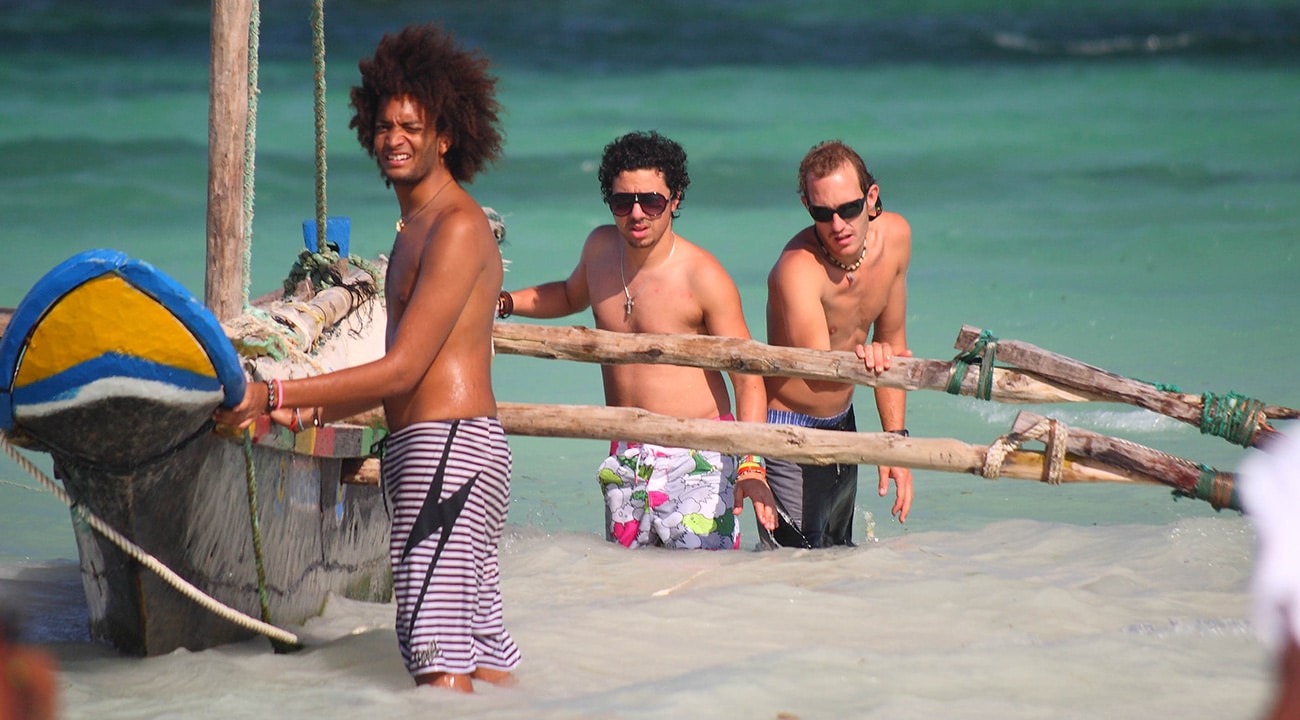 Beach Safari In Africa